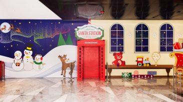Santa Station Experience at Hudson Yards for Holiday 2020